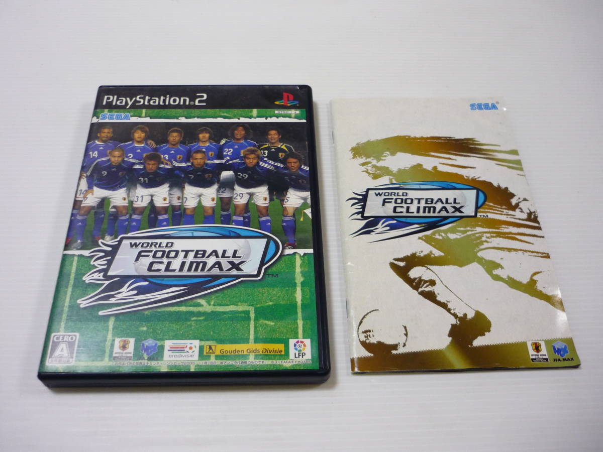 [管00]【送料無料】ゲームソフト PS2 ワールドフットボール クライマックス WORLD FOOTBALL CLIMAX 日本代表 SLPM-66324 PlayStation