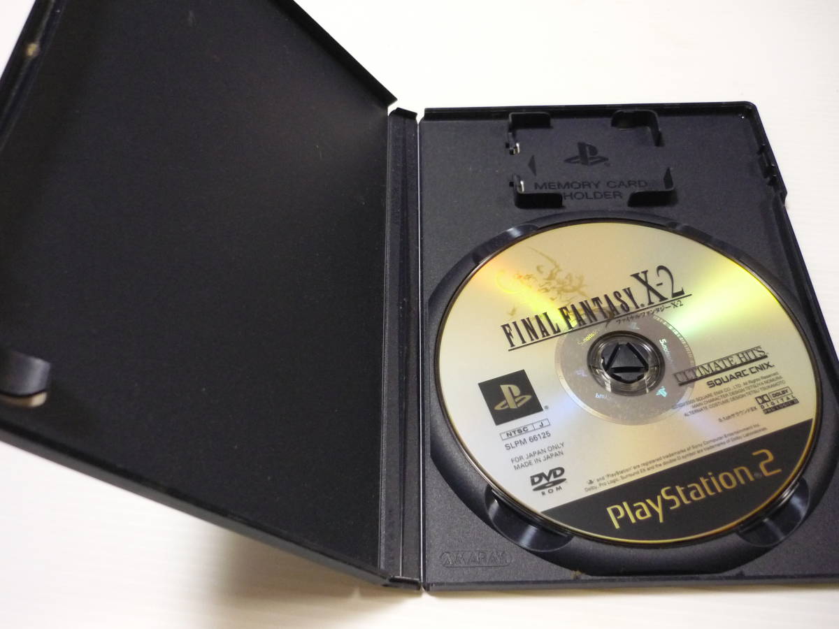 [管00]【送料無料】ゲームソフト PS2 アルティメット ヒッツ ファイナルファンタジーX-2 FINAL FANTASY SLPM-66125 プレステ PlayStation