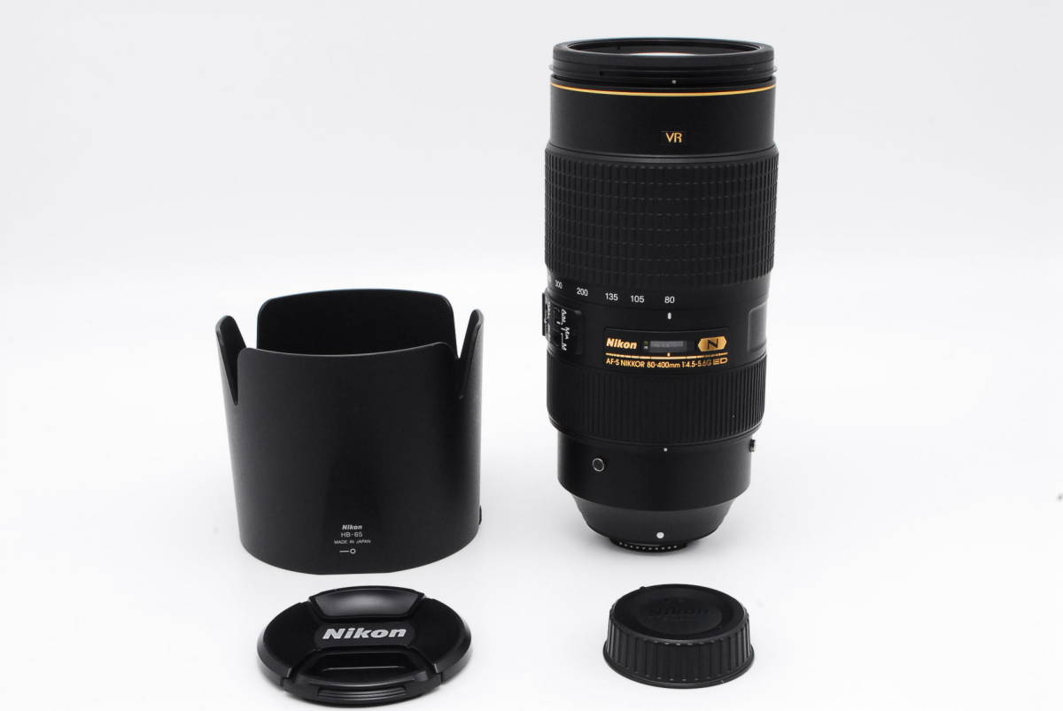 Nikon 望遠ズームレンズ AF-S NIKKOR 80-400mm f/4.5-5.6G ED VR フル