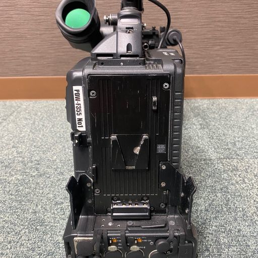  SONY PDW-F355 カメラ+レンズ+メディア3枚+バック　業務用デジタルビデオカメラ　_画像6