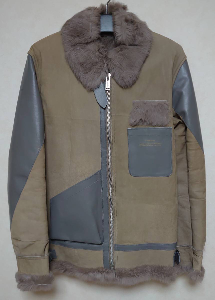サイズ3 16AW UNDERCOVER アンダーカバー ラビットファー ムートン