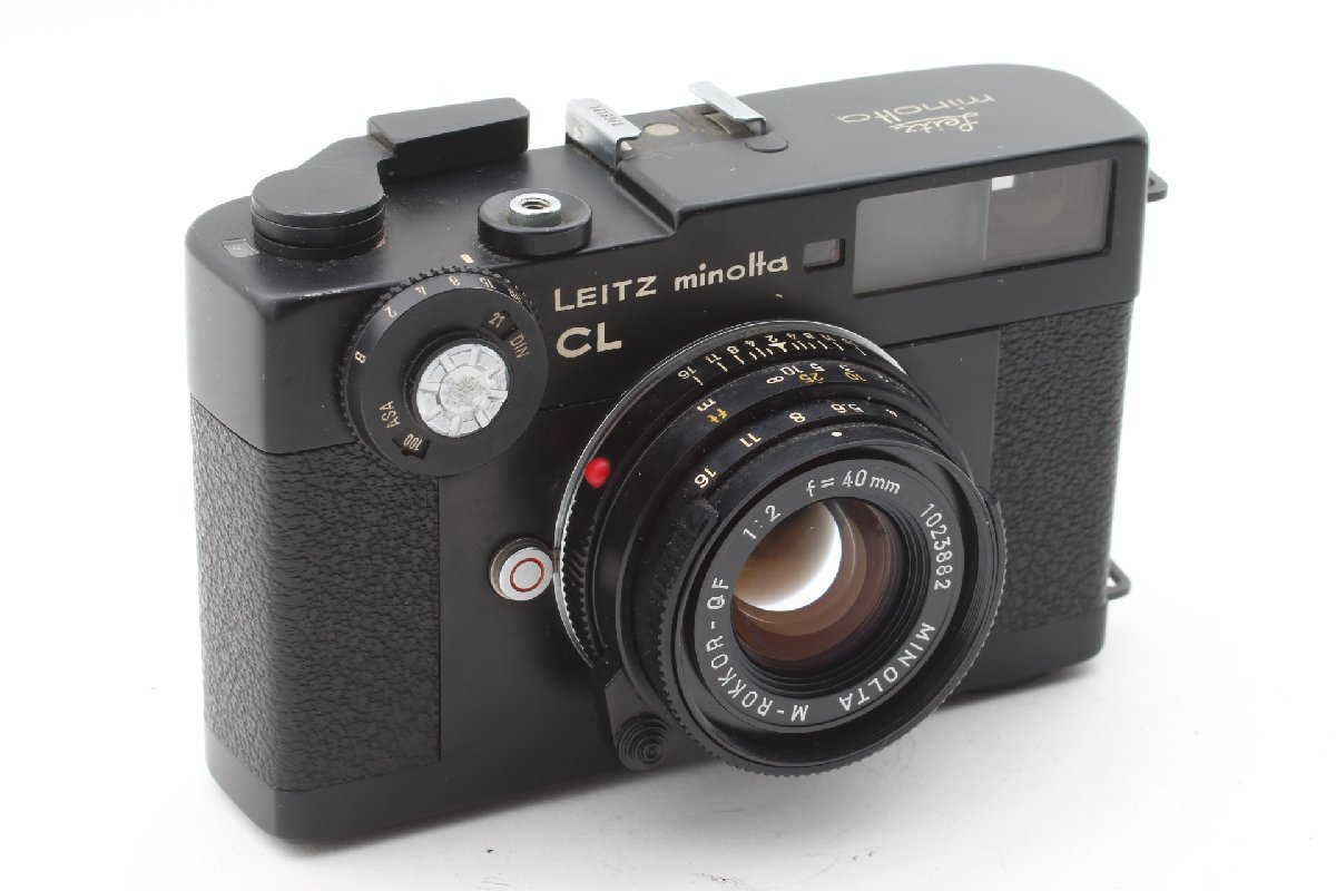 ライツミノルタCL+MロッコールQF40mm f2.0-