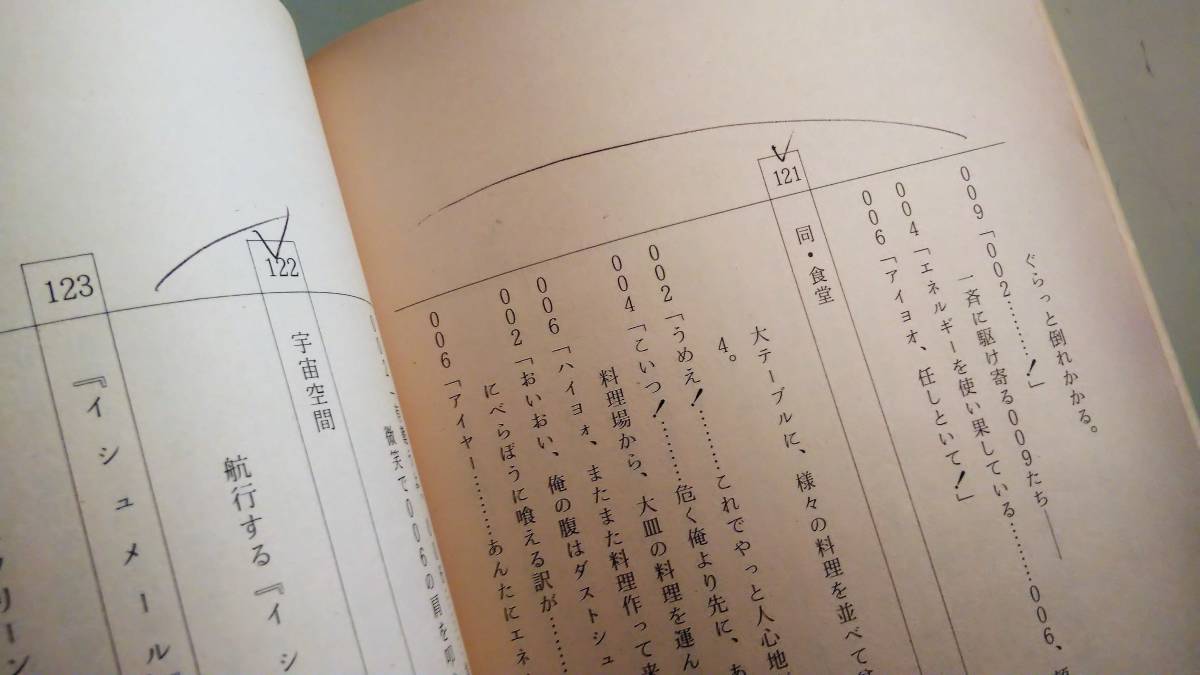 社外秘 サイボーグ009 超銀河伝説 劇場用アニメーション 台本 キャラクター設計図 おまけの資料付き_画像６