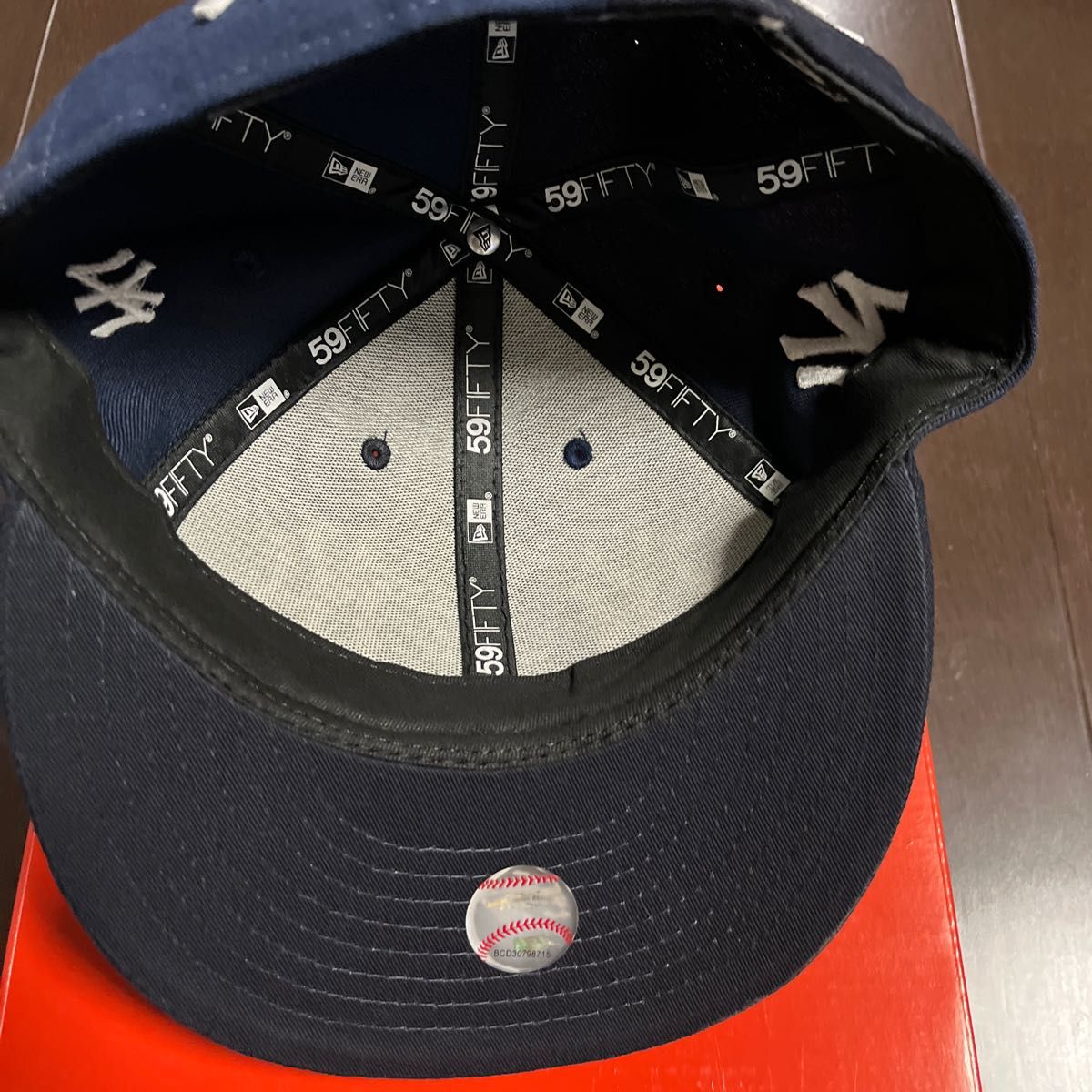 ニューエラxBEAMS別注 ヤンキースキャップ クレージーパターン 58.7cm NEW ERA 帽子キャップ