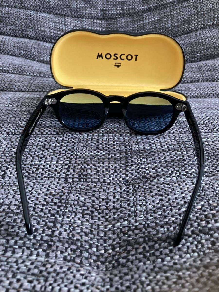 MOSCOT LEMTOSH レムトッシュ モスコット 46 サングラスレンズ青