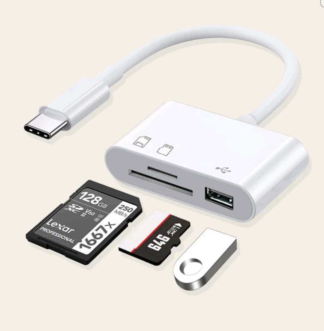 USBアダプター USB-C メモリカードリーダー_画像2