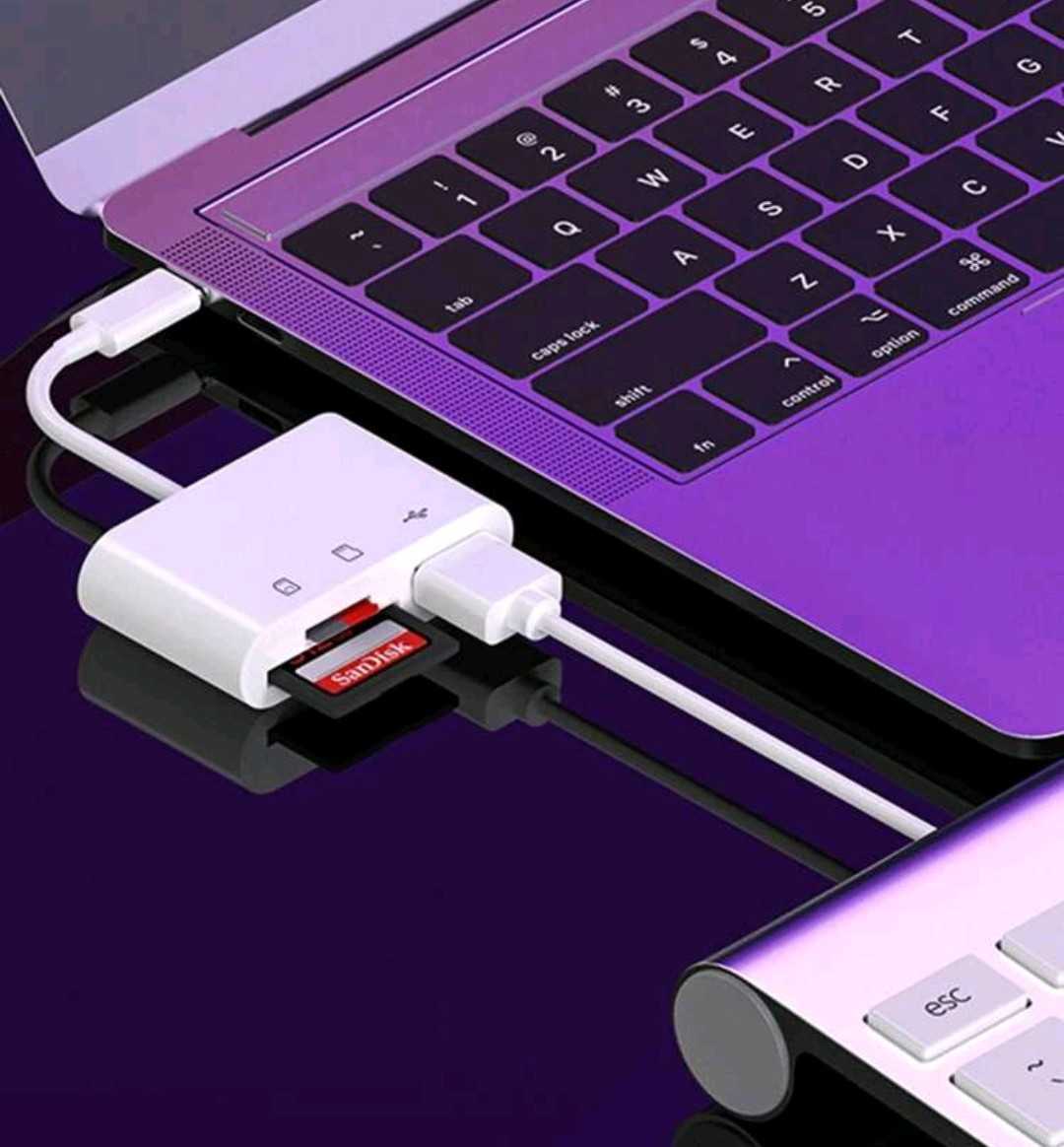 USBアダプター USB-C メモリカードリーダー_画像3