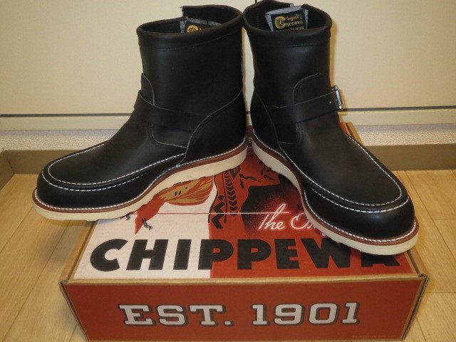 新品 チペワ CHIPPEWA 7inch HIGHLANDER BOOTS ショートエンジニア