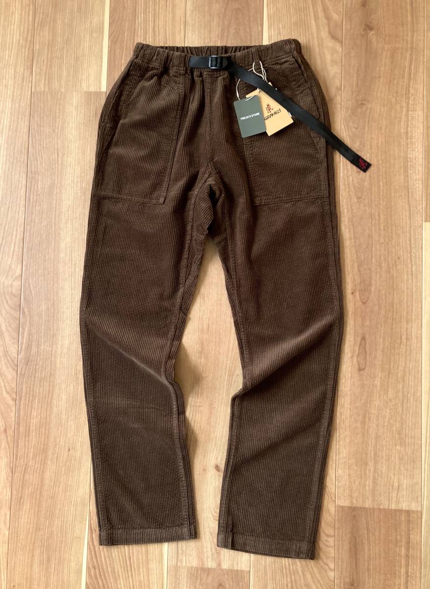 1.4万★別注・限定 GRAMICCI × FREAK'S STORE / BAKER NN CORD PANT / BROWN / S /グラミチ ベイカー コーデュロイ ニューナロー パンツ_画像3