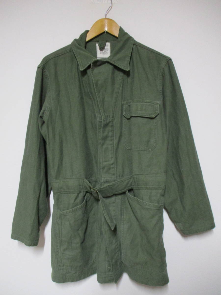 90s 米軍 US ARMY ISRATEX INC コットンサテン カバーオール Mサイズ