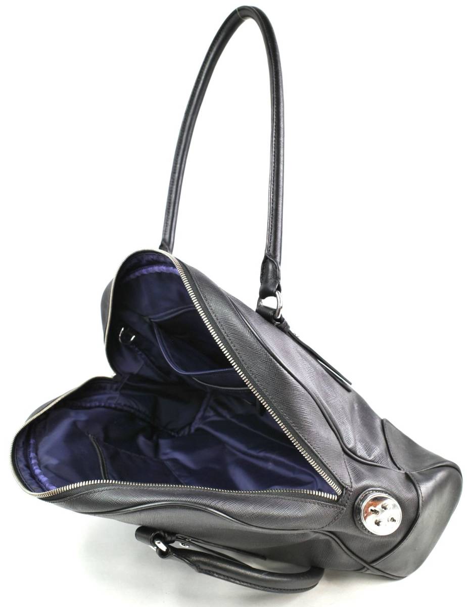 トゥミ 497231 VILLA ドーム・Satchel・ビジネス・ケース 美品-