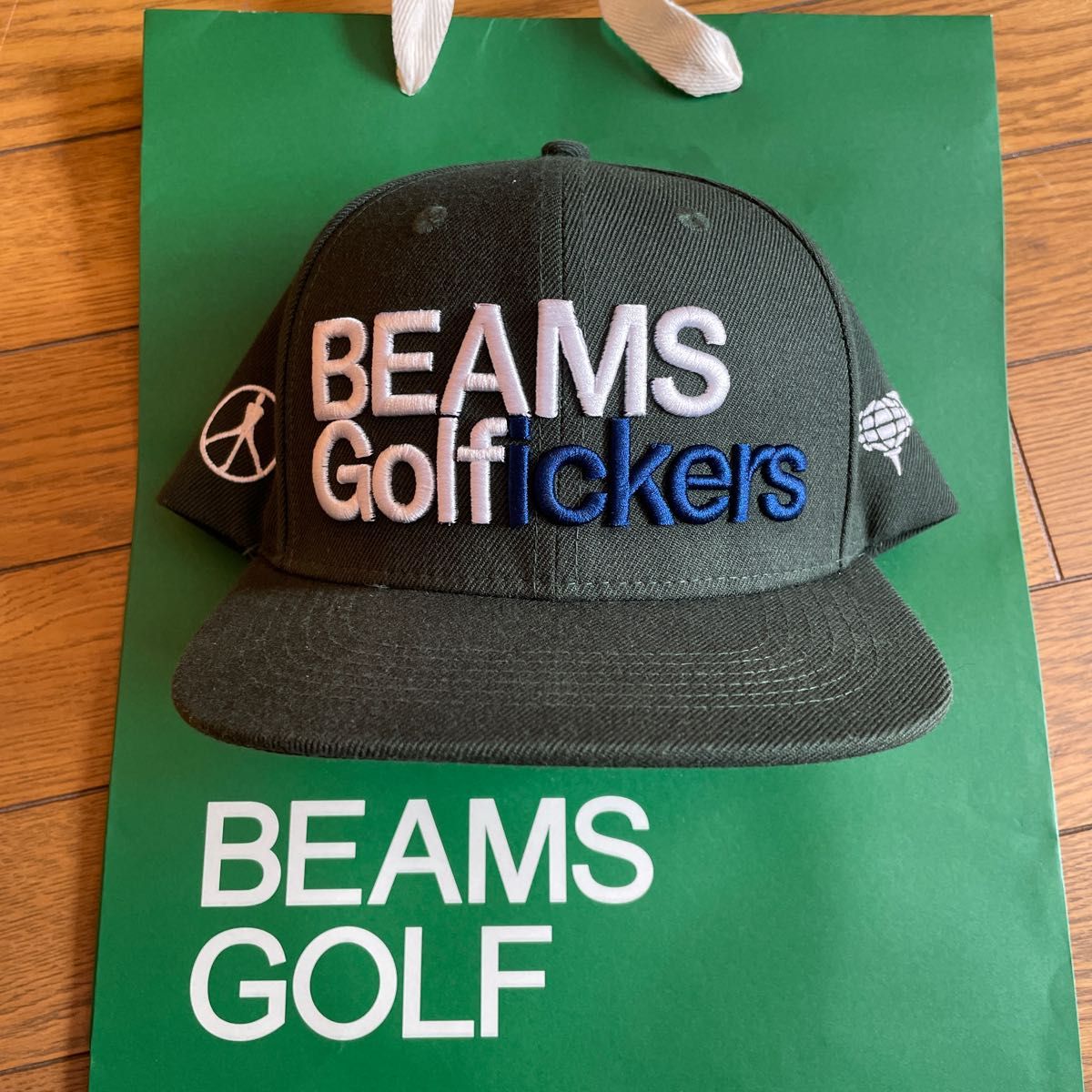 ビームスゴルフ　ゴルフィッカーズ　コラボキャップ　Golfickers x beams golf キャップ FOURSOME