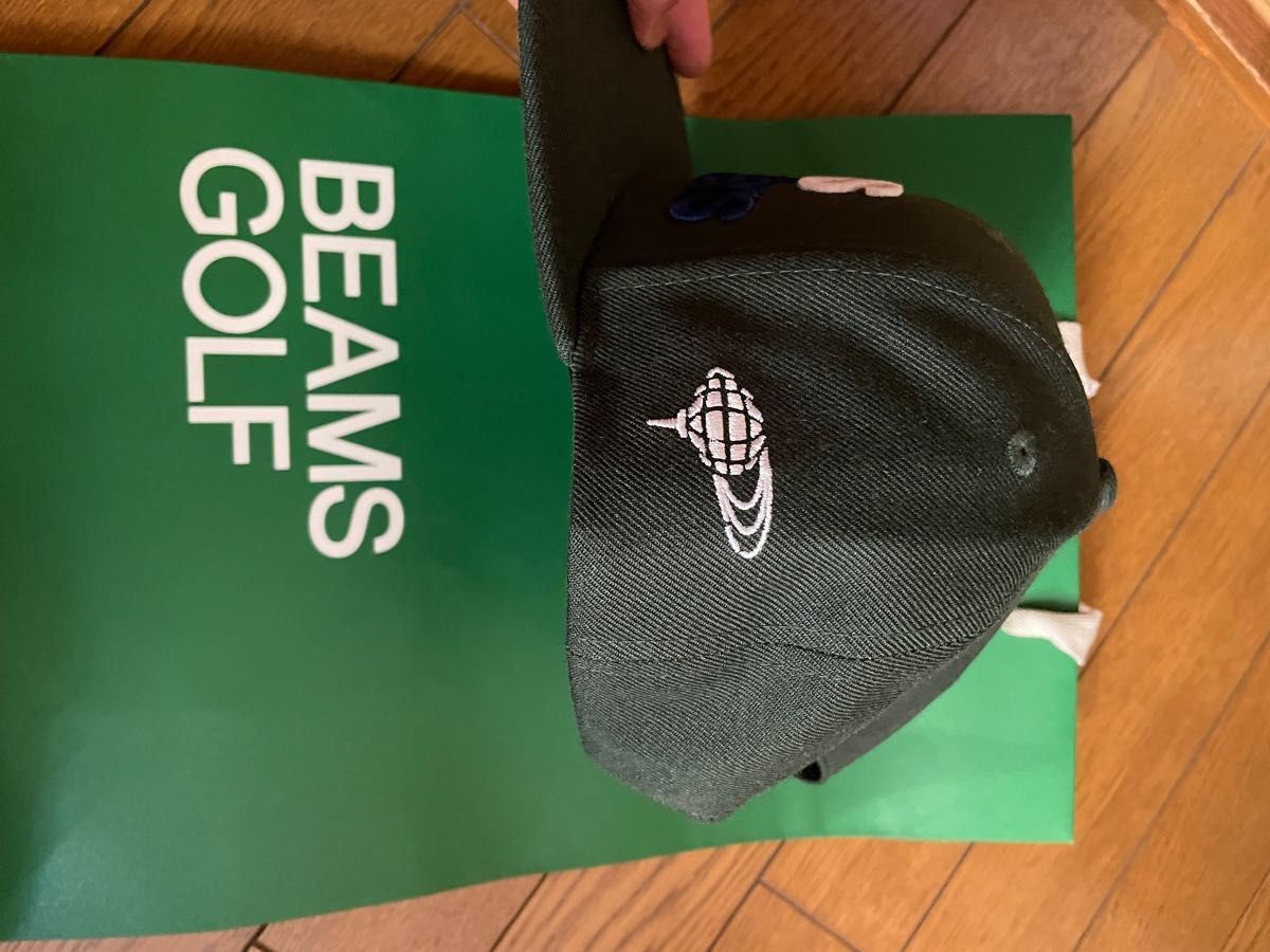 ビームスゴルフ　ゴルフィッカーズ　コラボキャップ　Golfickers x beams golf キャップ FOURSOME