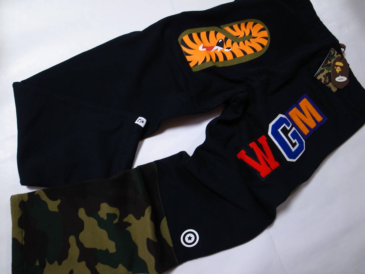 激レア・稀少☆A BATHING APE エイプ☆シャーク フルジップ 1カモ