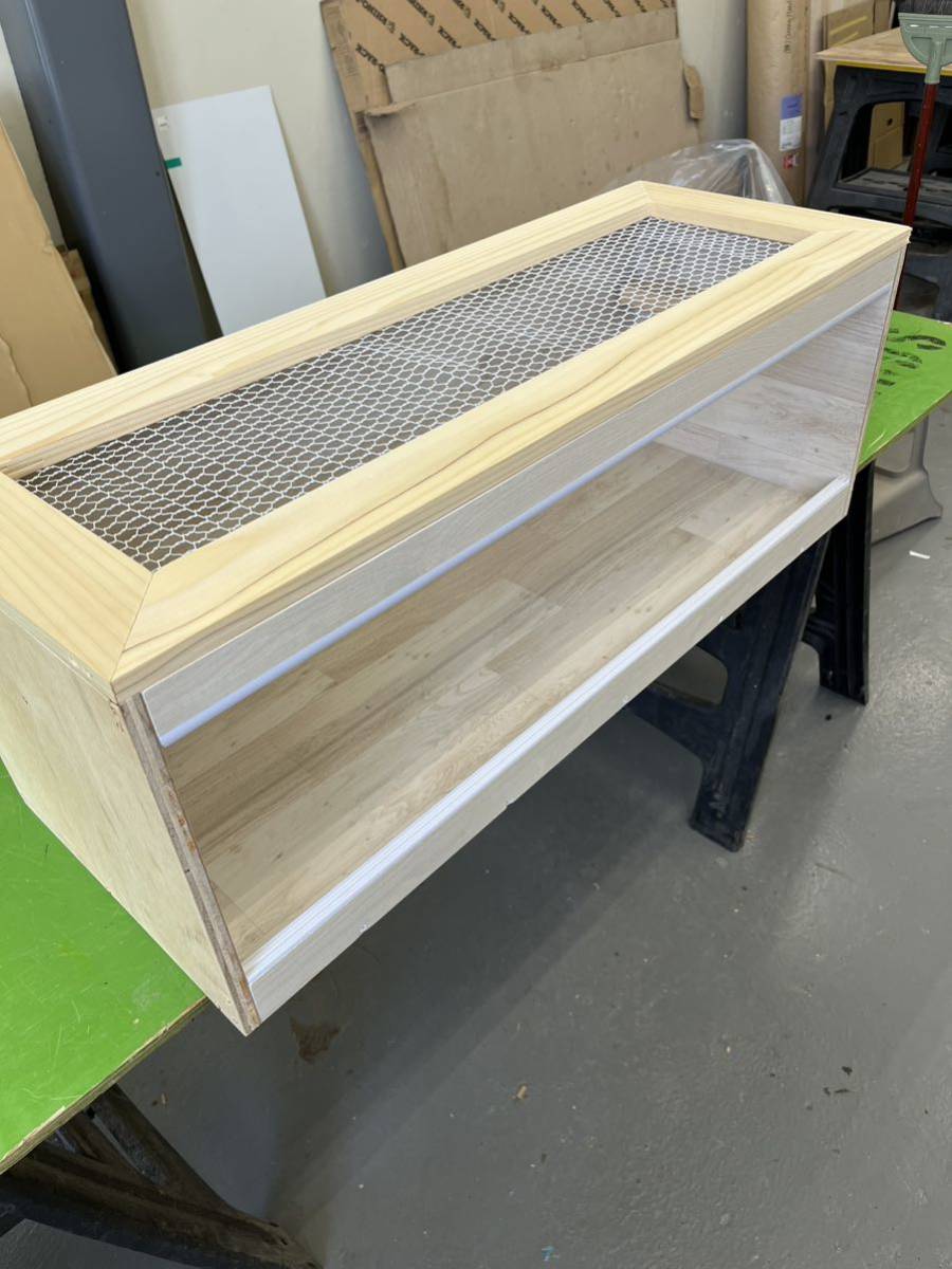 爬虫類ケージ 800×300×300 防水仕様-