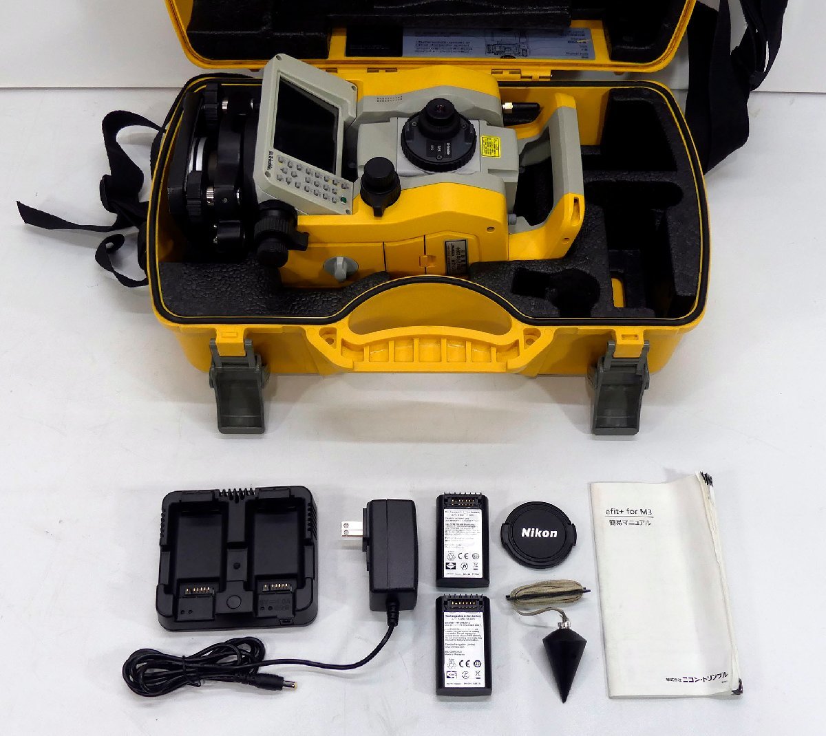 Nikon Trimble M3 DR2 ニコントリンブル トータルステーション 測量機器 中古 現状渡し J○ S2302-5459_画像8
