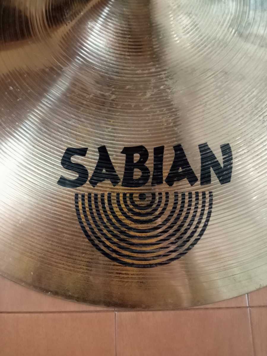 SABIAN セイビアン B8 PRO 16 16インチ ROCK CRASH シンバル 中古 割れ修正 リペア31