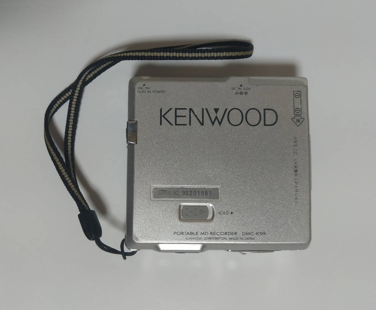 KENWOOD ケンウッド ポータブルMDレコーダー DMC-K9R 【ジャンク KENWOOD ケンウッド ポータブルMDレコーダー DMC-K9R 【ジャンク