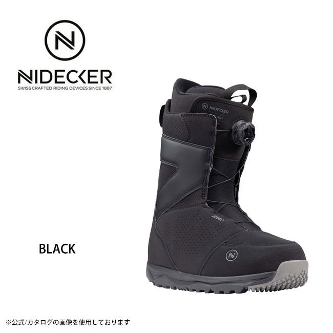 2023 NIDECKER ナイデッカー CASCADE BLACK 26cm | auriol-sa.com