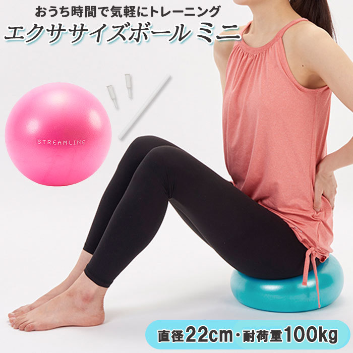 * pink exercise ball mail order exercise ball Mini 22cm pilates ball yo Gabor fitness training brand toneto