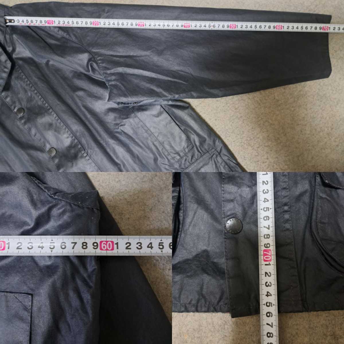 90s 美品 40 ネイビー バブアー ビューフォート barbour beaufort