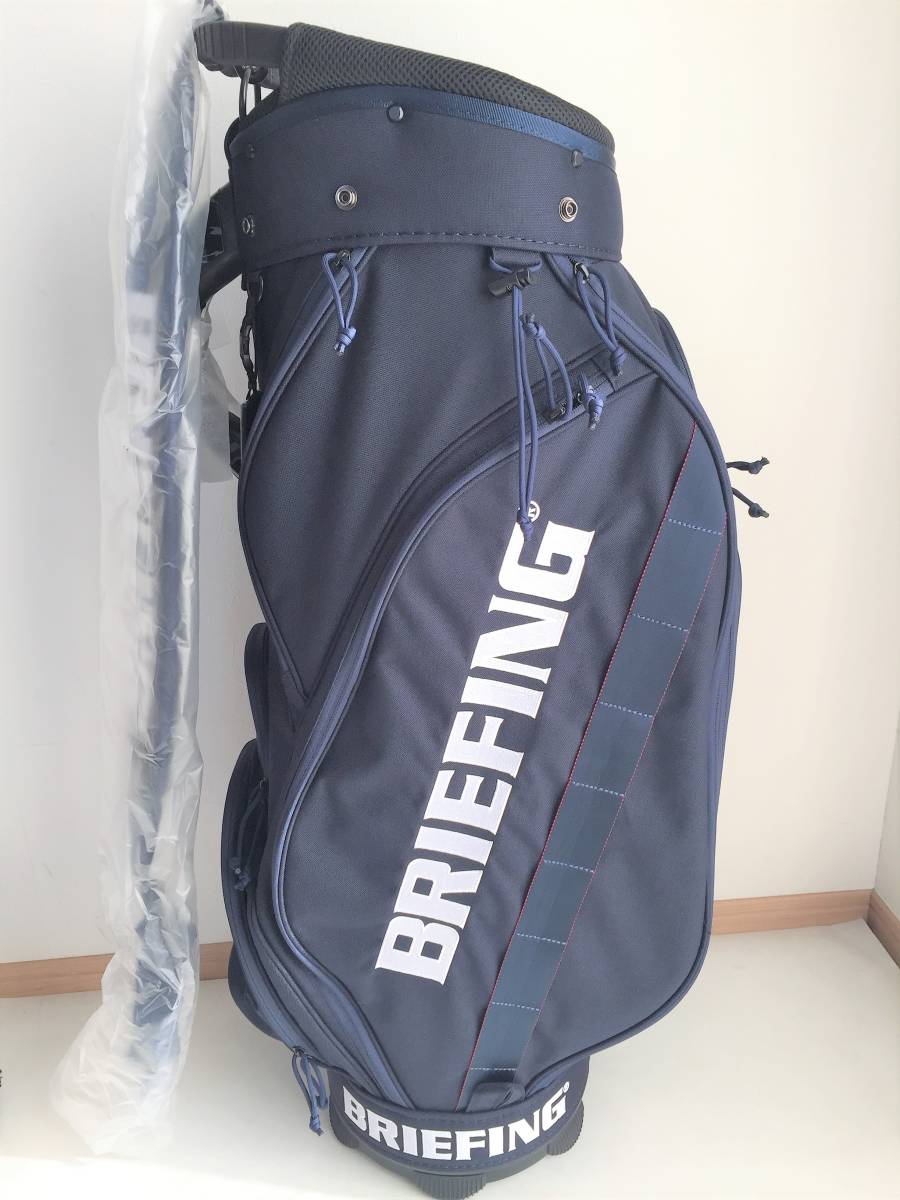 新品 CR-5 ネイビー BRIEFING ブリーフィング ゴルフ キャディバッグ ...