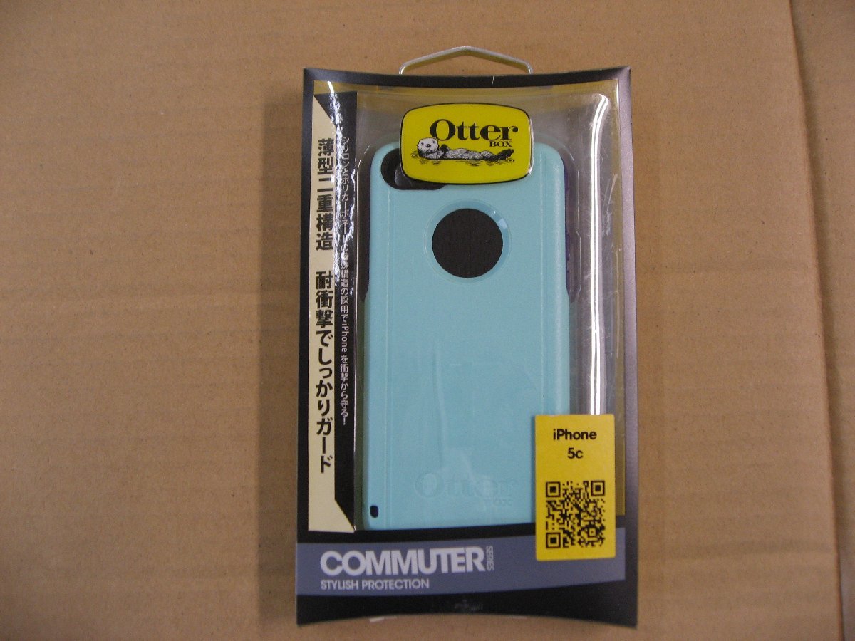 OtterBox オッターボックス OTB-PH-000102 [Commuter for iPhone 5c アクアブルー/バイオレットパープル (LILY)] スマホケース アクセサリ_画像1