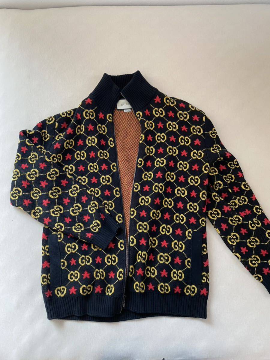 超高級】GUCCI グッチ GG柄 ジップカーディガン ニット nspilarzuera.com
