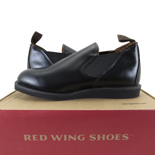 新作モデル 短靴 【mint 革靴 黒 ポストマン condition】REDWING