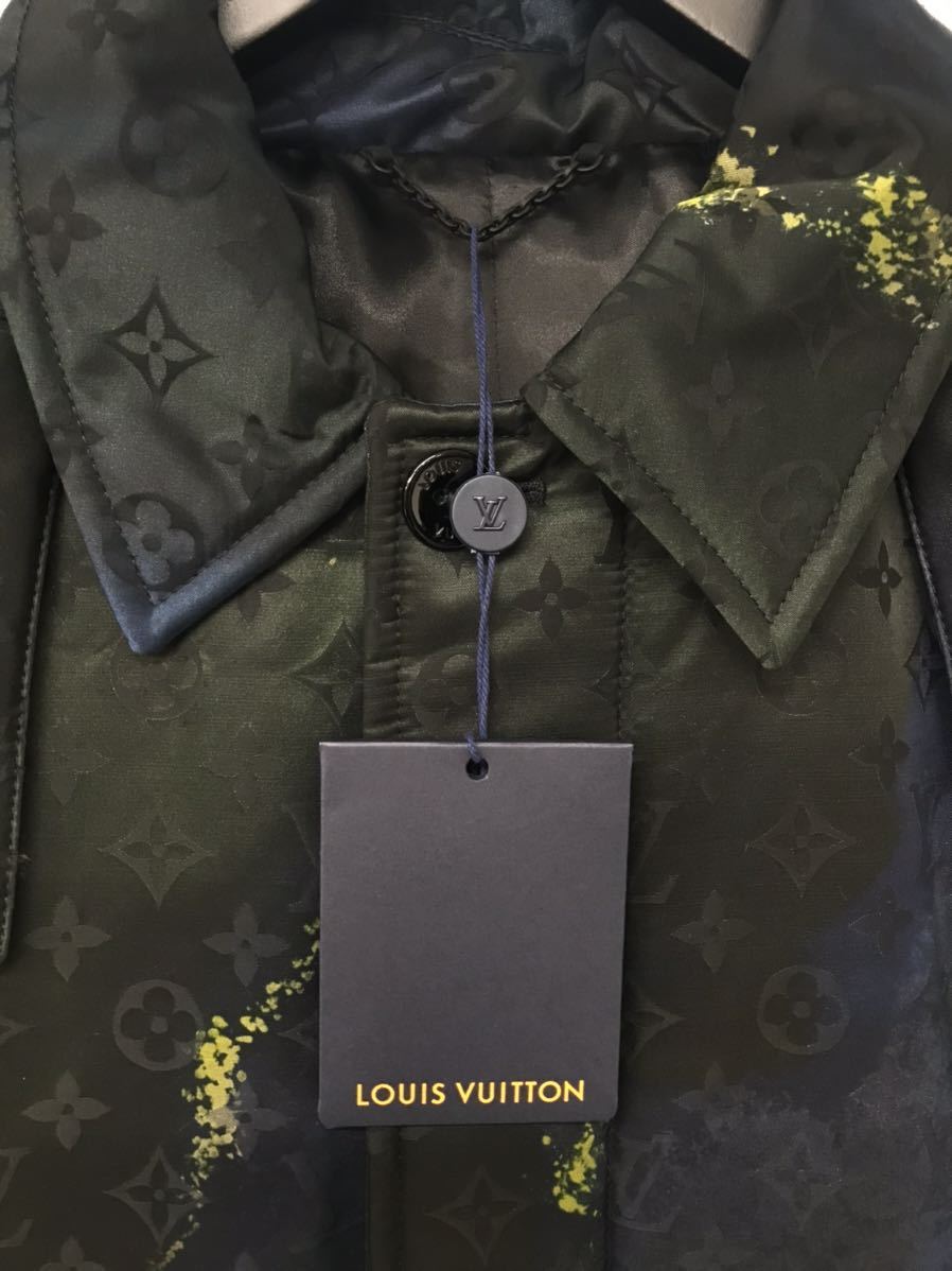 新品★LOUIS VUITTON ルイヴィトン★21AW RM212M ET3 HLK15E PADDED MONOGRAM TIE-AND-DYE PARKA モノグラムタイダイパーカー 中綿コート_画像5