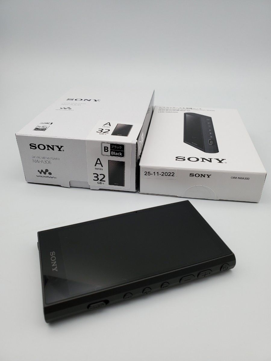 NW-A306 32GB グレーとシリコンケースのセット-