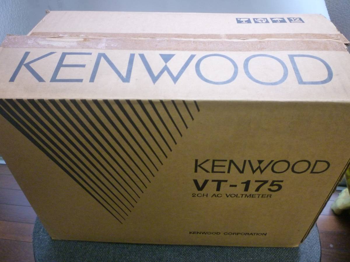 ★KENWOOD 2CH AC　電子 電圧計　VT-175　ジャンク　★_画像6