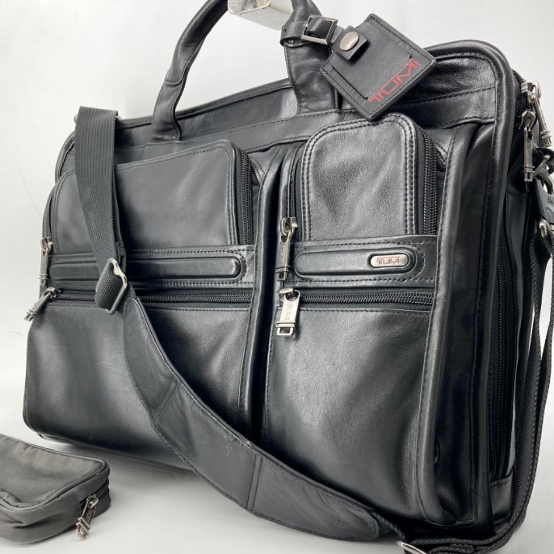 ヤフオク! - 極美品◇TUMI トゥミ ALPHA オールレザー本革 コ...
