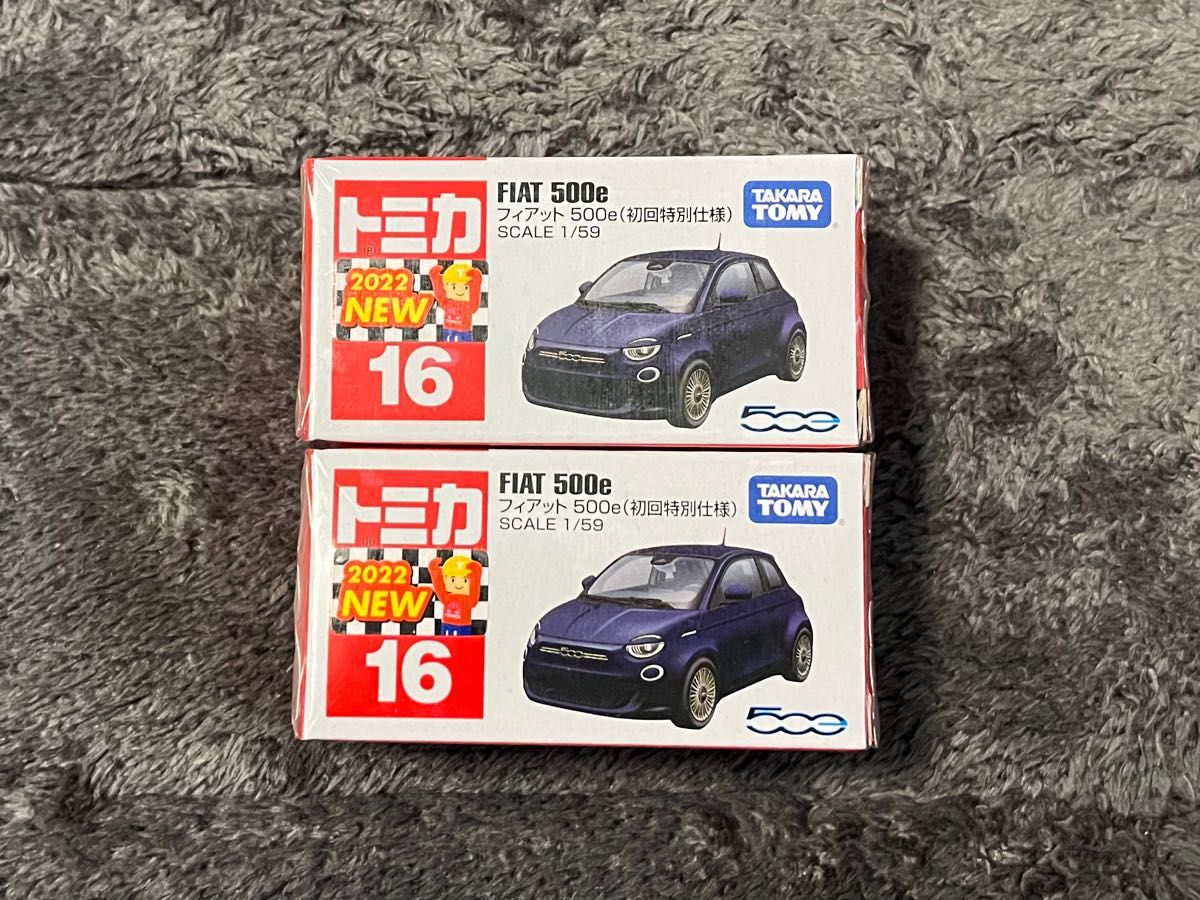 No 16 フィアット 500e (初回特別仕様) 2台セット|PayPayフリマ
