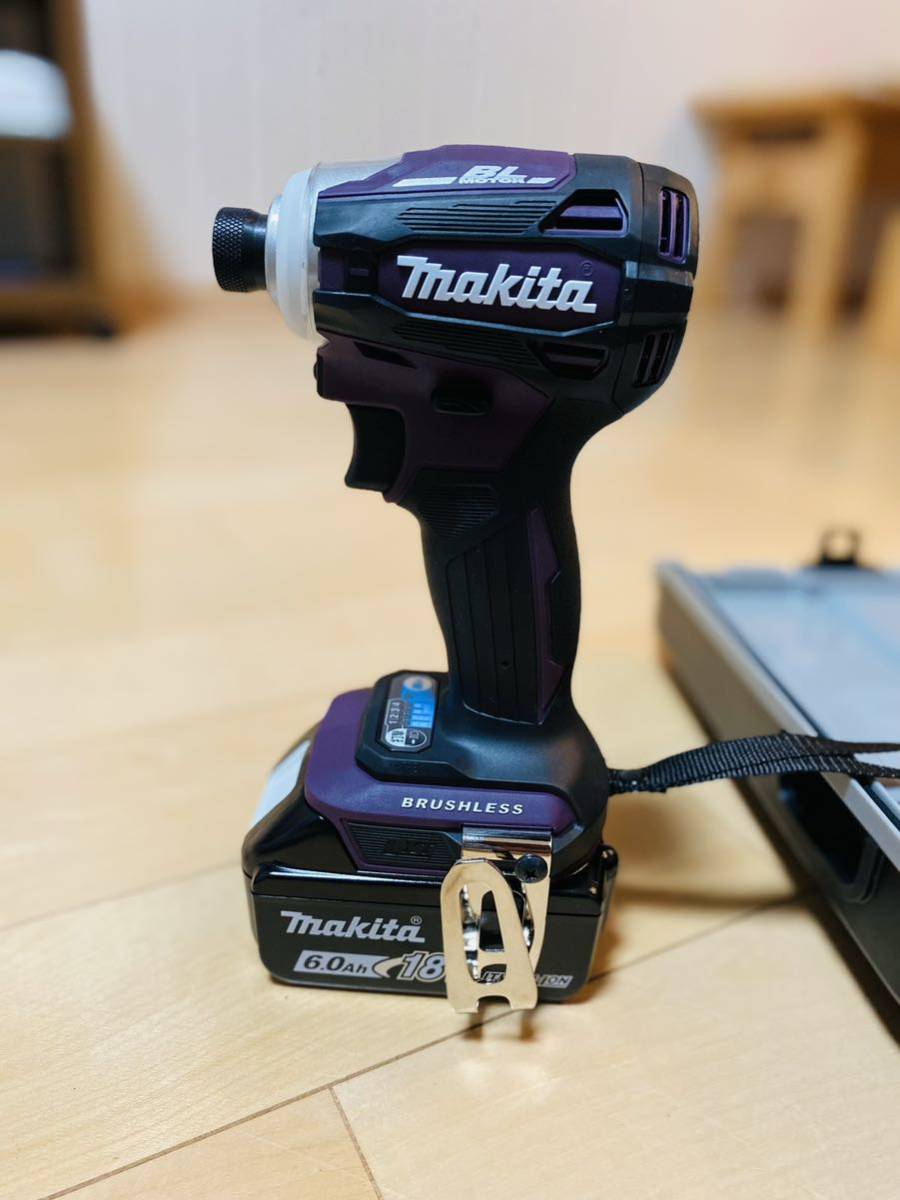 人気急上昇】 マキタ インパクトドライバー TD173 限定色 紫 工具