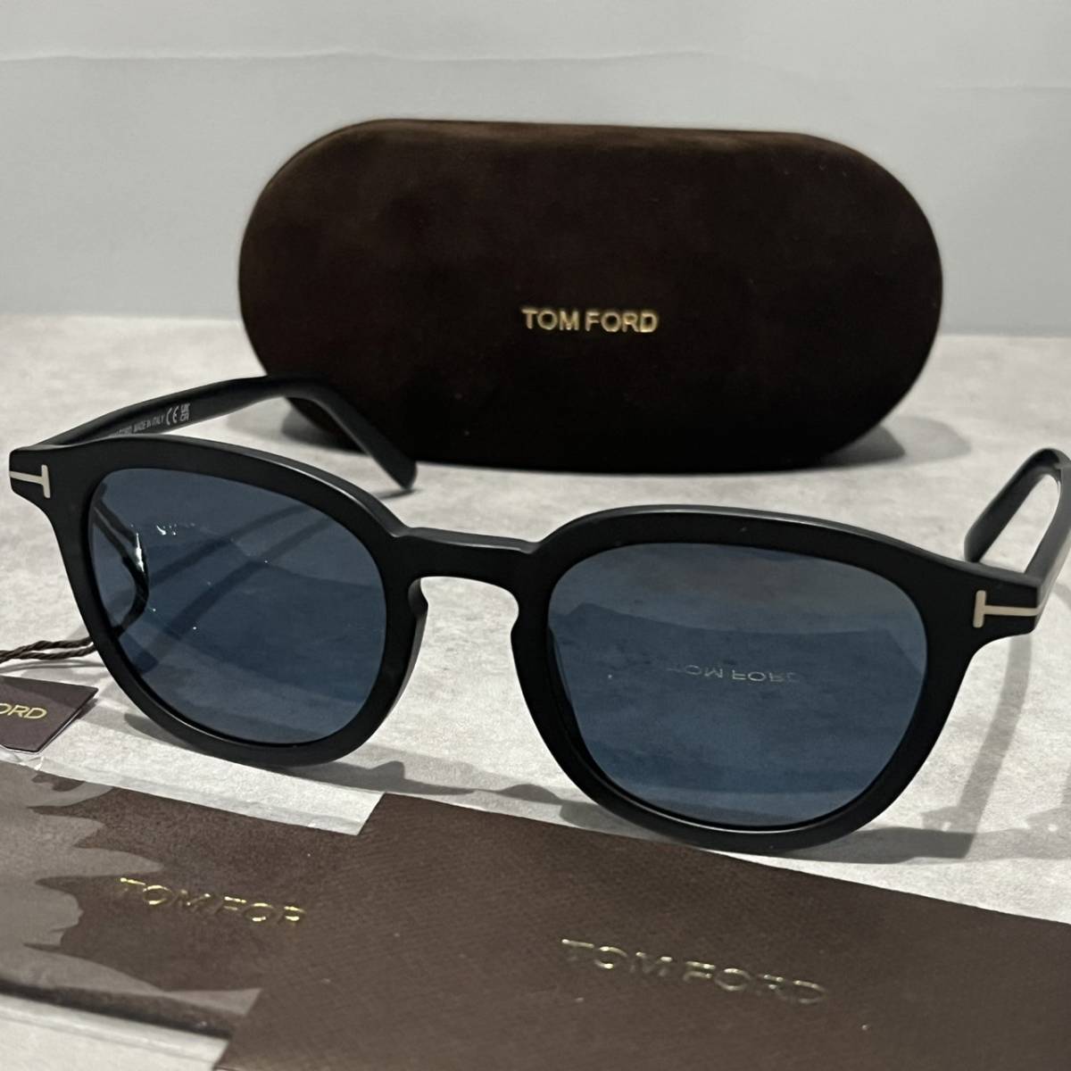 【送料無料】【正規品・新品】TOMFORD トムフォード TF816 FT816 02V フルリム ウェリントン ボストン イタリア製 サングラス