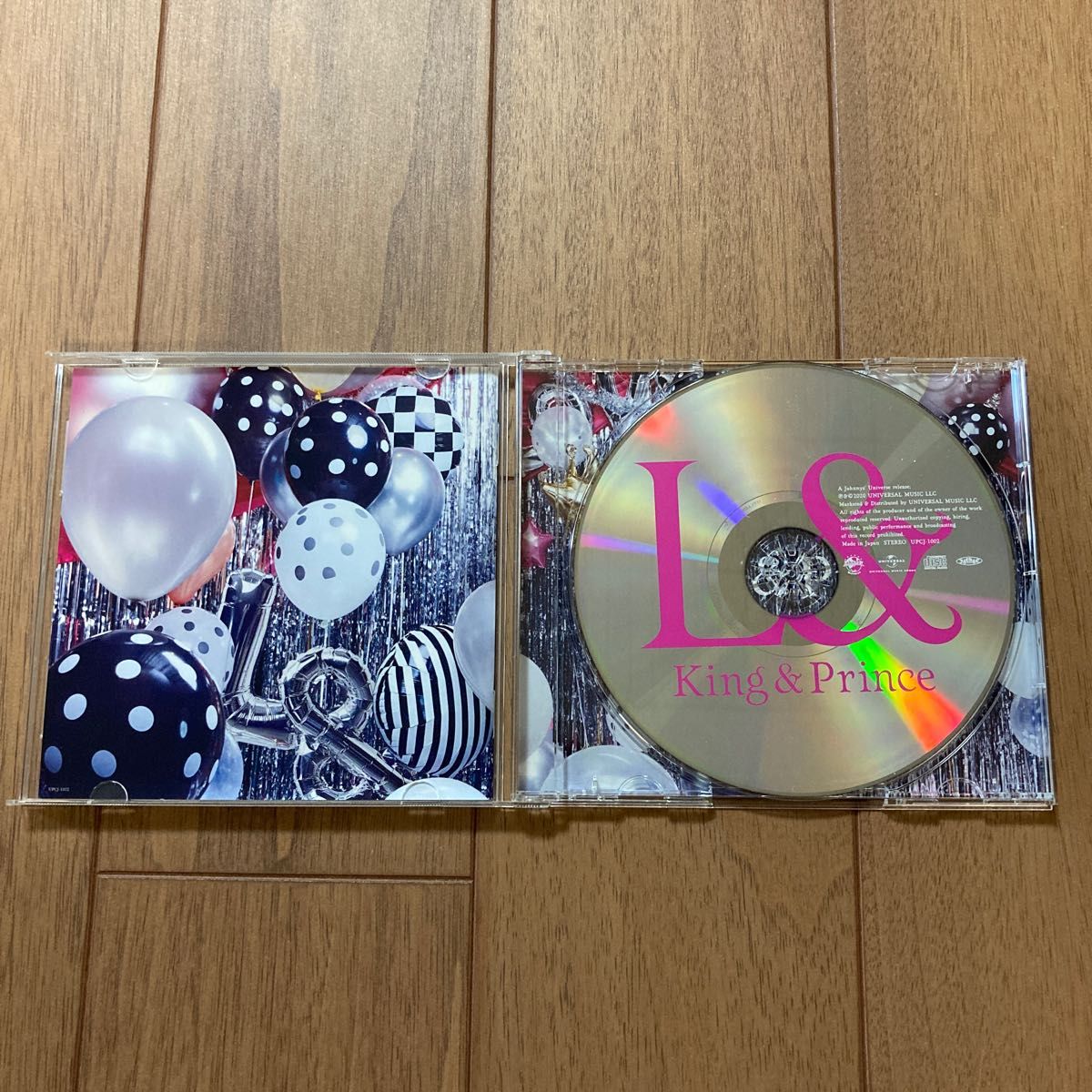 King ＆ Prince CD L& 通常盤 トレーディングカード/歌詞フォトブックレット、特典付