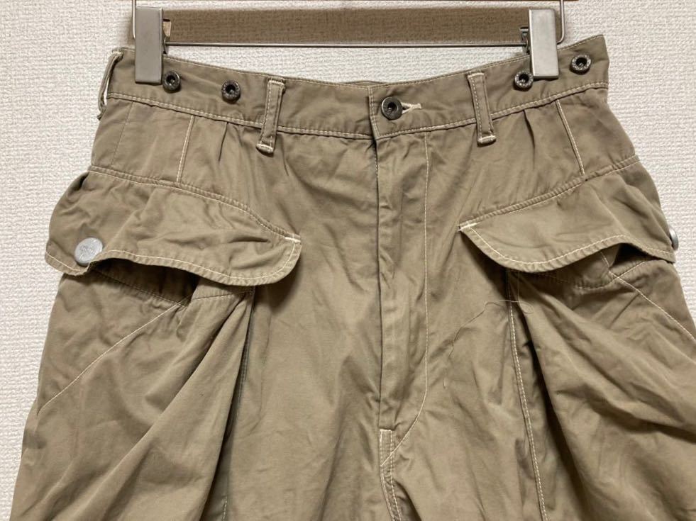 KAPITAL Kapital cargo шорты TYPE - размер 2 кожа брюки-карго шорты 