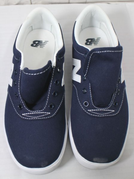 15 03185 ☆ ニューバランス スニーカー 26.5cm NAVY AM55NIW 男女兼用【USED品】_画像1