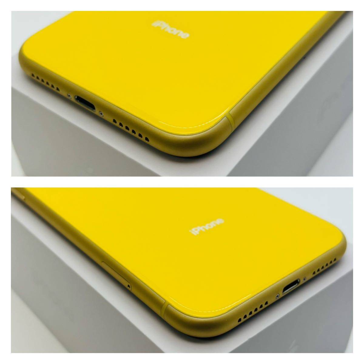 品質は非常に良い A 新品電池液晶 iPhone XR Yellow 64 GB SIMフリー