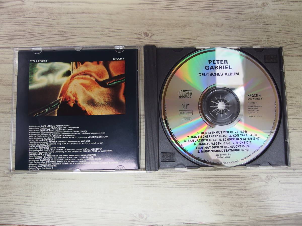 CD / deutsches album / peter gabriel / 『D14』 / 中古_画像4