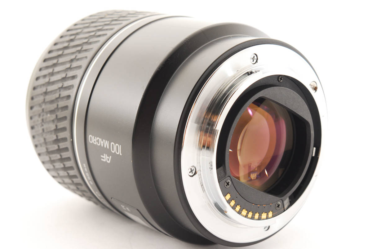 MINOLTA ミノルタ 100mm f/2.8 D MACRO AF Lens SONY ソニー Aマウント オートフォーカス 単焦点 カメラレンズ A779