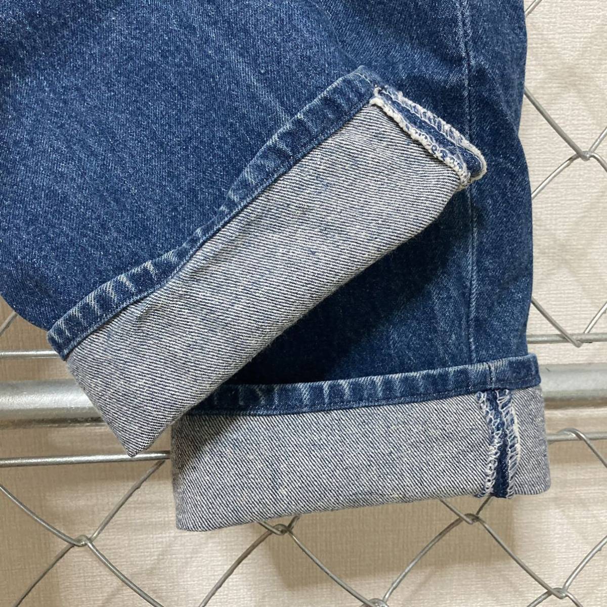 80s Levi's 501 リーバイス 84年製 USA製 524 赤耳後モデル 内股シングル デニムパンツ ジーンズ 32×36_画像5