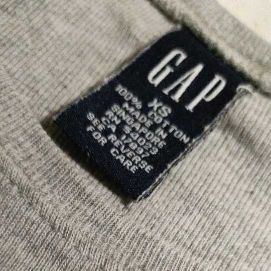 【中古】 GAP ★ Tシャツ グレー シンプル ギャップ 定番 半袖 シャツ レディース_画像3