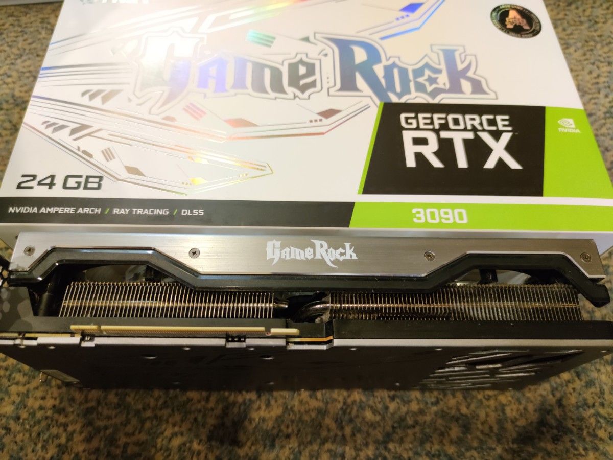 完動品 RTX3090 グラフィックボード グラボ PALIT Geforce RTX 3090 GAMEROCK