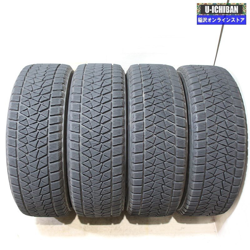 225/60R17 SJ系フォレスター BR系アウトバック等 ユーロスピード 7-17+50 5H100 ブリヂストン DM-V2 17インチ スタッドレス 4本セット 009k_画像6