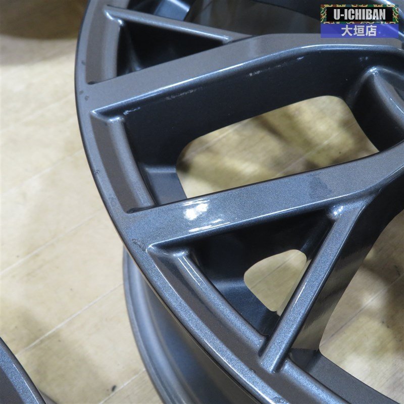 スバル WRX STI VAB 純正 ホイール 19インチ 8.5j +55 5H 114.3 4本 ※ S4 レヴォーグ 流用 002_画像6
