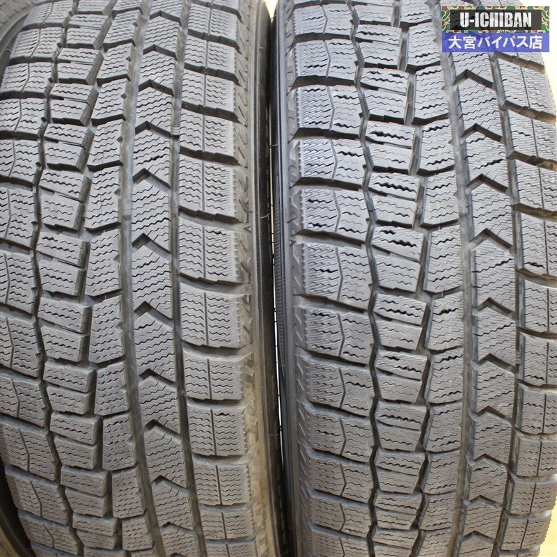 カローラアクシオ スタッドレスセット 175/65R14 2017年 ダンロップ ウィンターマックス WM02 & Smart 14インチ 5.5J +45 4H 100 _#■W004_画像10