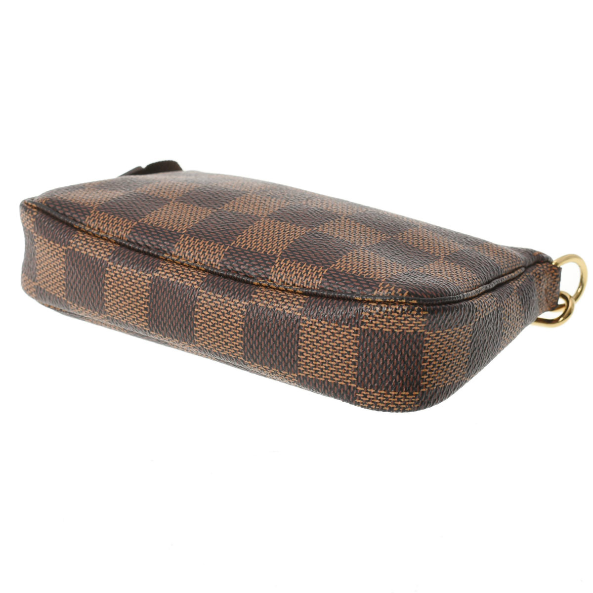 銀蔵 中古 LOUIS VUITTON ルイヴィトン ダミエ ミニポシェット アクセ