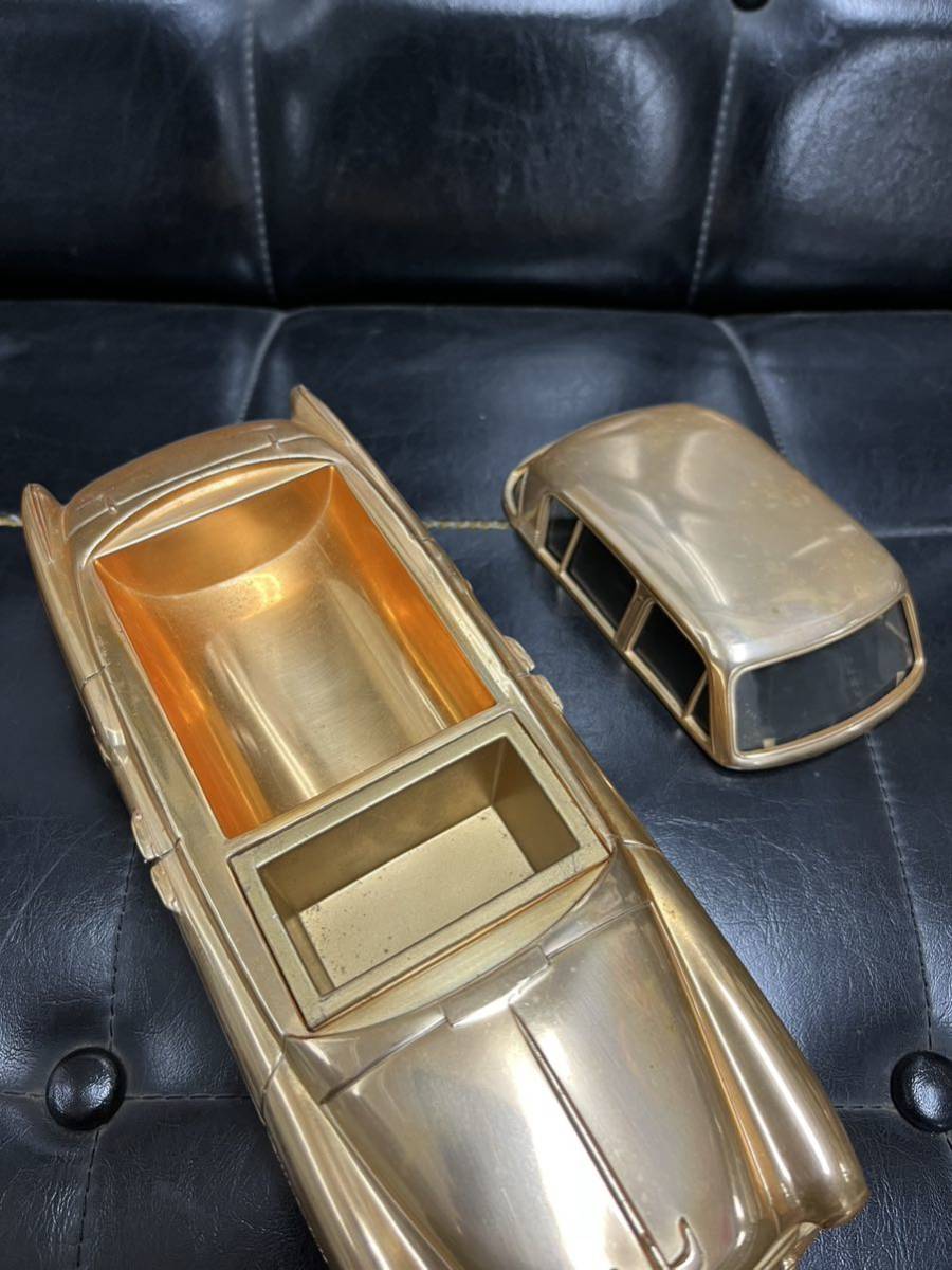  Toyopet Crown initial model Deluxe cigarette case Showa Retro antique not for sale enterprise thing 